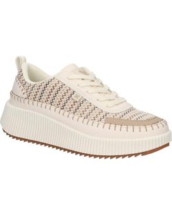 Deportivo textil con cordones Xti Beige