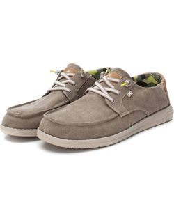 Deportivo textil con cordones Xti Beige