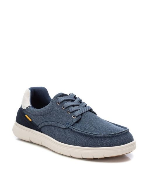 Deportivo textil con cordones Xti Navy