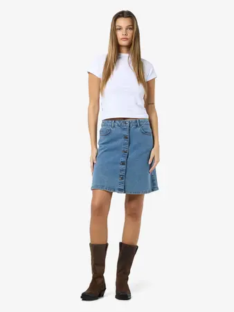 Falda 5 bolsillos con botones Noisy May Light Columbia