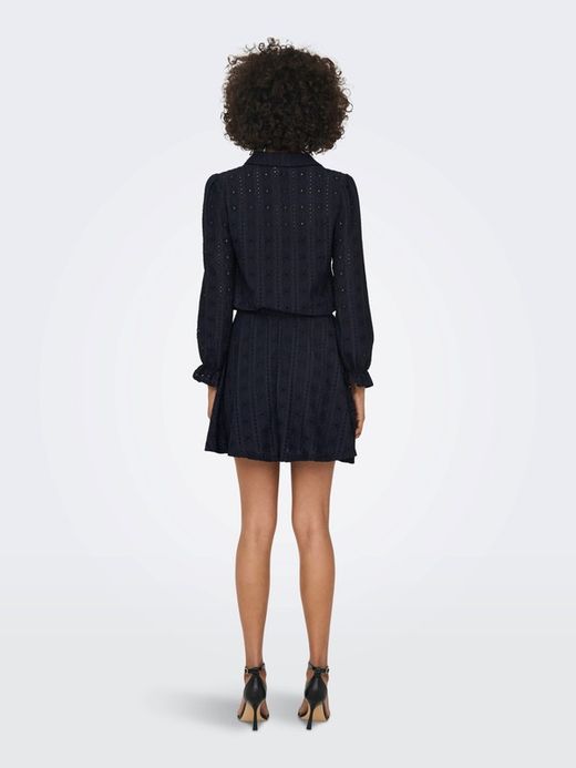 Falda corta skater con calados Jdy Night Sky