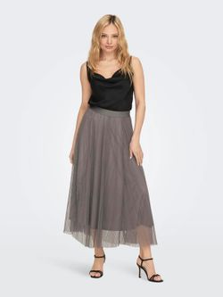 Falda de gasa plisada Only Antler