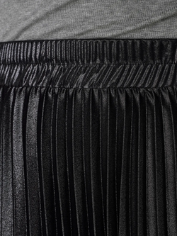 Falda larga plisada con brillo Only Black