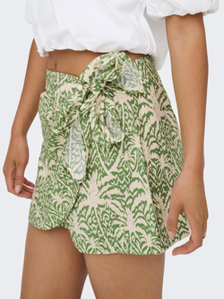 Falda-pantalón con estampado tropical Jdy Kale