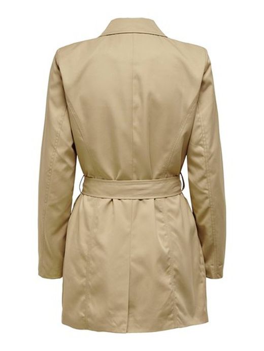 Gabardina básica con cinturón Only Ginger Rot