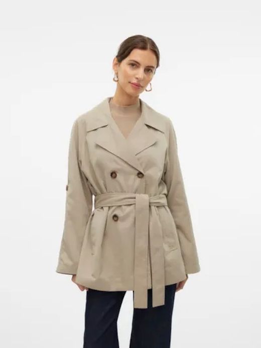 Gabardina con cinturón Vero Moda Laurel Wreath