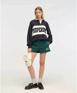 Gorra Clean Up bandera USA Superdry Ecru