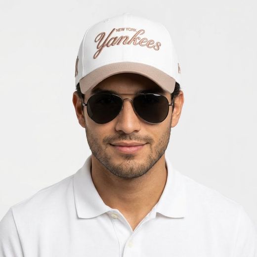 Gorra Clean Up combinada NY '47 Sand