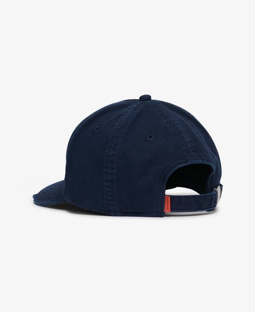 Gorra clean up con letras branding Superdry Navy