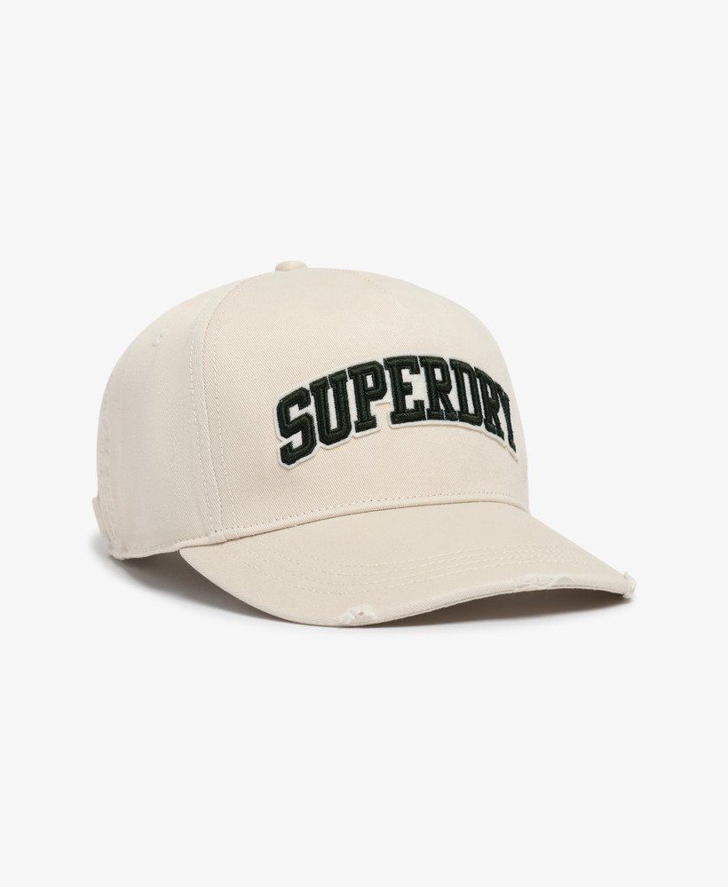 Gorra clean up con letras branding Superdry Stone Gray U