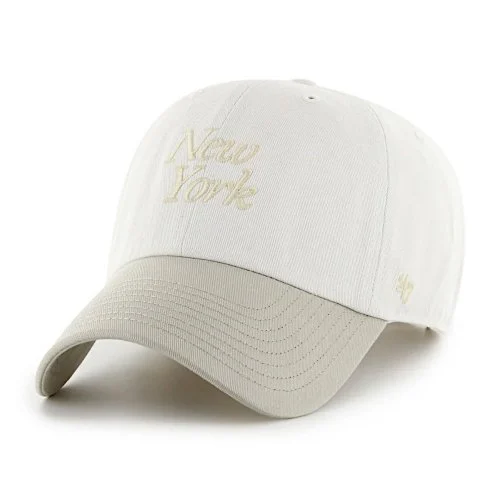 Gorra Clean Up combinada NY '47 Sand U