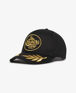 Gorra con letras branding Superdry Black