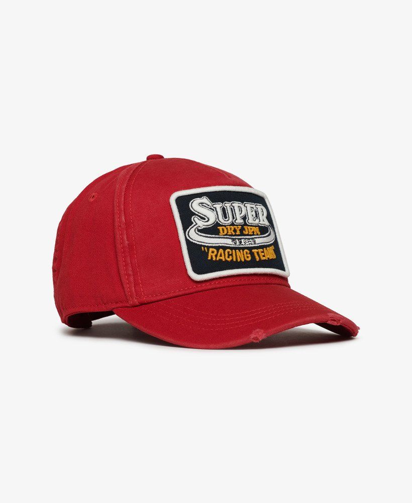 Gorra con letras branding Superdry Red U