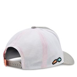 Gorra de microrejilla Bugs Bunny Capslab Light Grey Mela