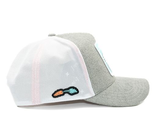 Gorra de microrejilla Bugs Bunny Capslab Light Grey Mela