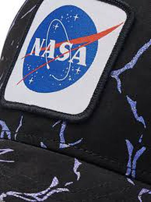 Gorra Nasa glitter Capslab Black