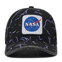 Gorra Nasa glitter Capslab Black