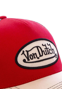 Gorra trucker bicolor VD Von Dutch Red