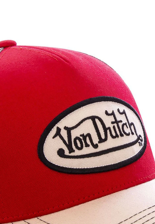 Gorra trucker bicolor VD Von Dutch Red