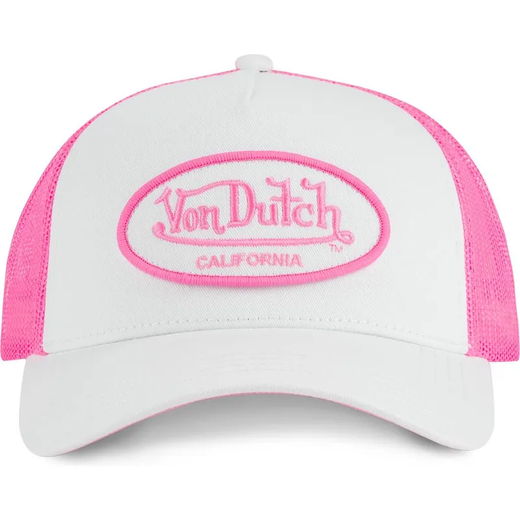 Gorra trucker bicolor VD Von Dutch White