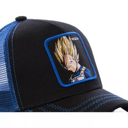 Gorra trucker bicolor Vegeta Capslab Black
