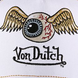 Gorra trucker bicolor Von Dutch Von Dutch Black & White