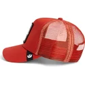 Gorra trucker calavera dinosaurio Goorin Bros Crimson