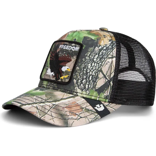 Gorra trucker camuflaje águila Goorin Bros Camo