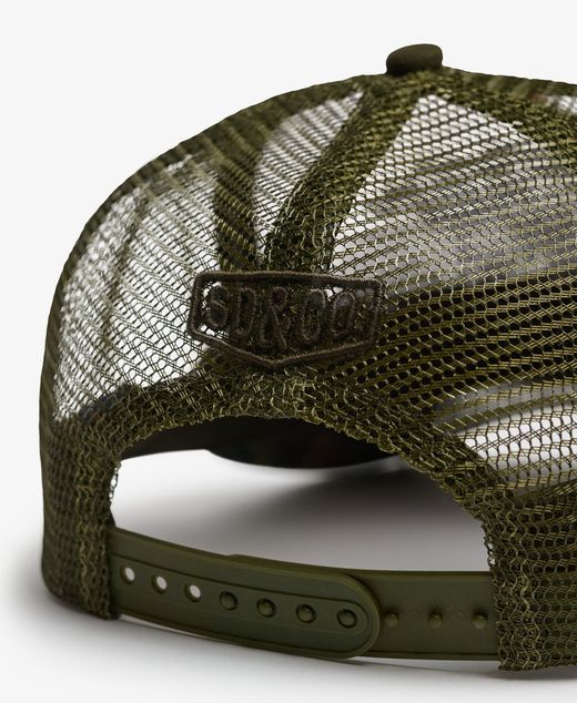 Gorra trucker camuflaje Superdry Kakhi