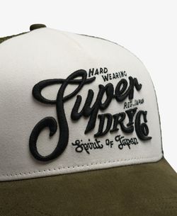 Gorra trucker camuflaje Superdry Kakhi