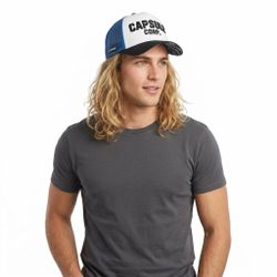 Gorra trucker Capsule corp. Capslab White