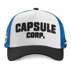 Gorra trucker Capsule corp. Capslab White