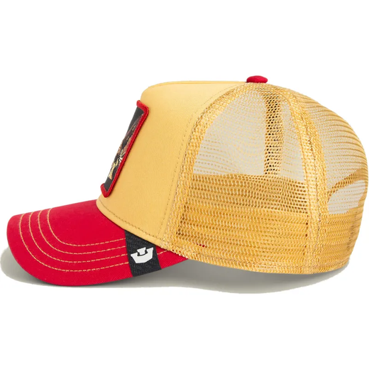 Gorra trucker combinada águila Goorin Bros Gold