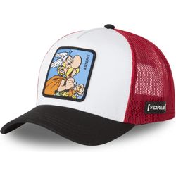 Gorra trucker combinada Asterix Capslab Red