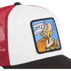Gorra trucker combinada Asterix Capslab Red