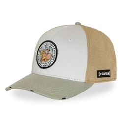 Gorra trucker combinada Asterix Capslab Sand