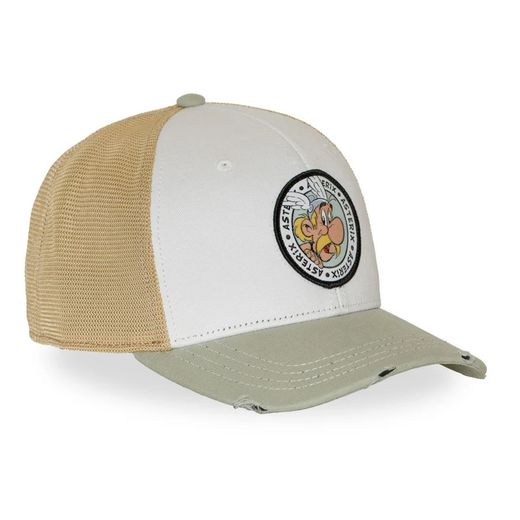 Gorra trucker combinada Asterix Capslab Sand