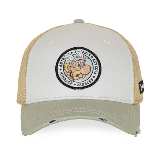 Gorra trucker combinada Asterix Capslab Sand