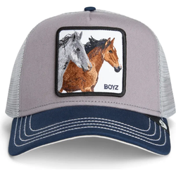 Gorra trucker combinada caballos Goorin Bros Grey