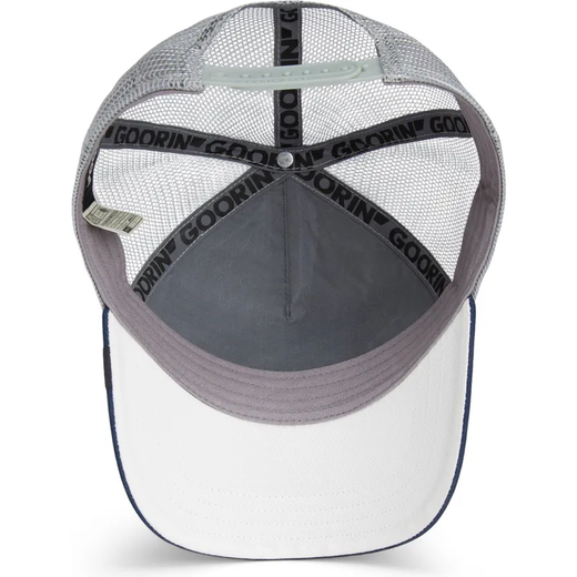 Gorra trucker combinada caballos Goorin Bros Grey