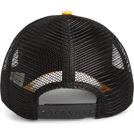 Gorra trucker combinada escorpión Goorin Bros Black & Yellow