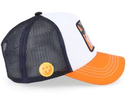 Gorra trucker combinada Goku Capslab Orange