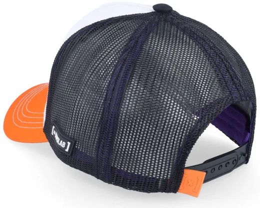 Gorra trucker combinada Goku Capslab Orange