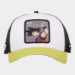 Gorra trucker combinada Goku Capslab Yellow