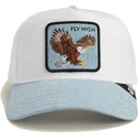 Gorra trucker combinada Goorin Bros Denim Bleach