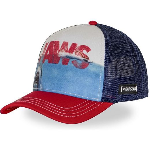 Gorra trucker combinada Jaws Capslab Navy