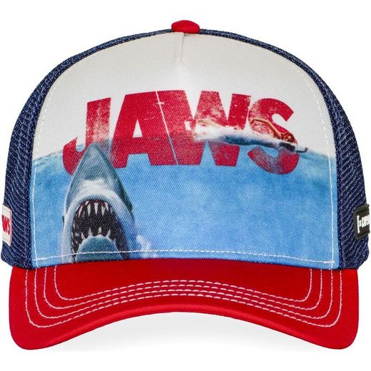 Gorra trucker combinada Jaws Capslab Navy
