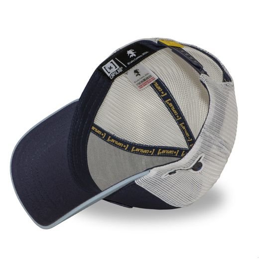Gorra trucker combinada Joe Capslab White