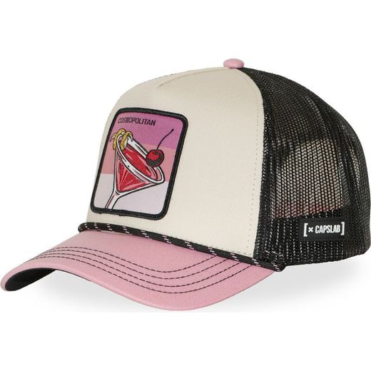 Gorra trucker combinada Mojito Capslab Black