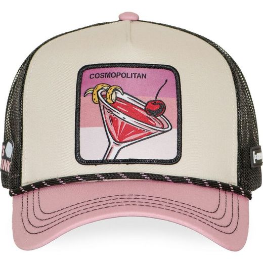 Gorra trucker combinada Mojito Capslab Black